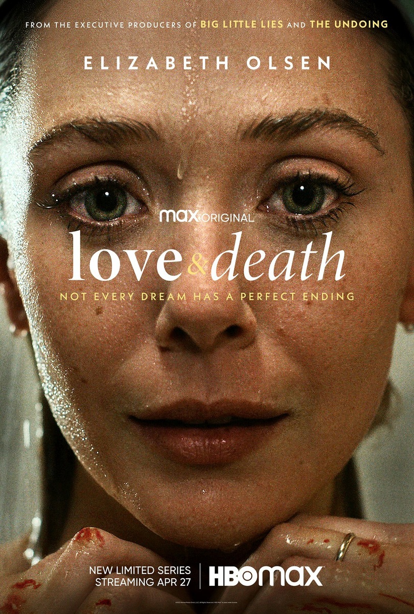 Постер к мини-сериалу "Любовь и смерть / Love & Death" (Источник: https://ru.kinorium.com/2754631/gallery/poster/?photo=51634557) 