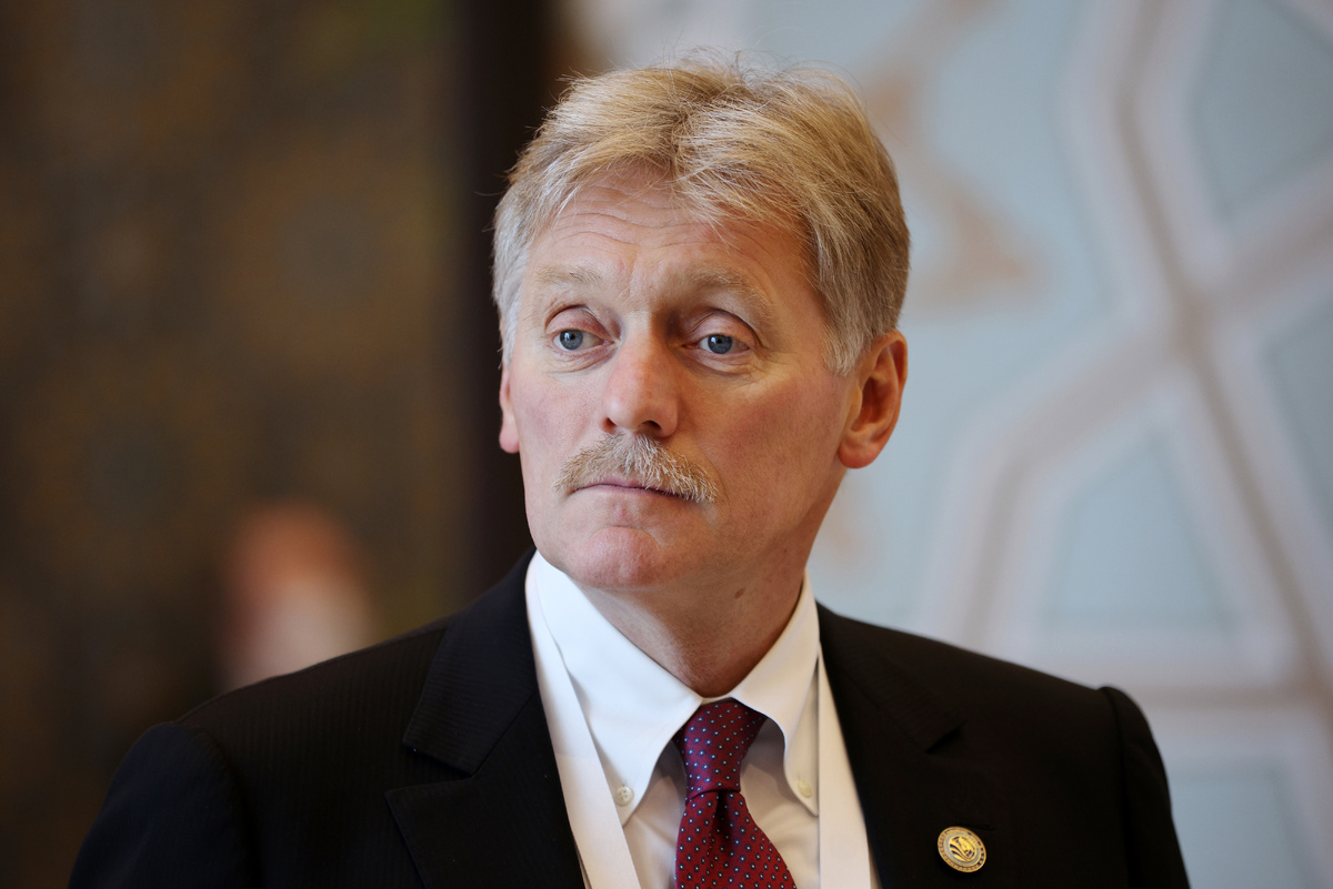    Пресс-секретарь президента РФ Дмитрий Песков  Сергей Бобылев/ТАСС