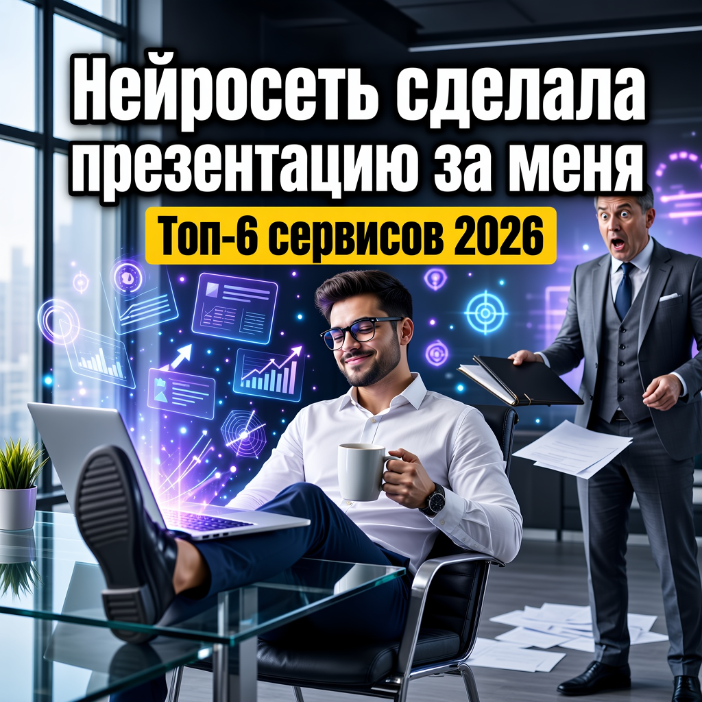 Топ 6: Нейросети для презентации 2026