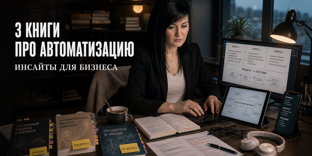 Книги про автоматизацию: 3 книги для бизнеса и роста