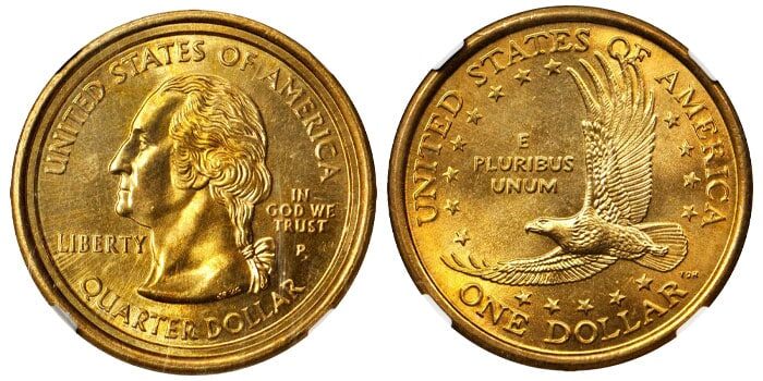 Доллар Сакагавеи  Источник Coin week