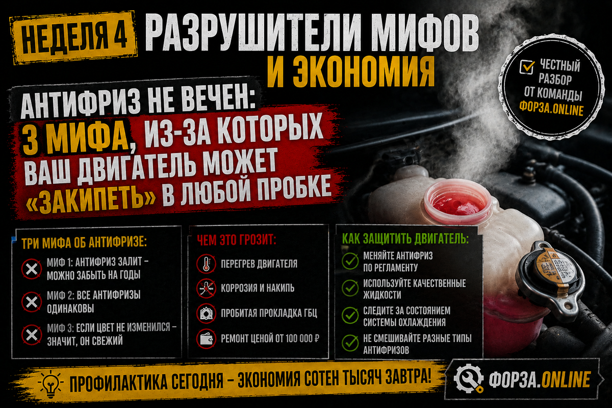 Копеечная деталь, которая спасет мотор ценой в 100 000 рублей: почему вы зря игнорируете систему охлаждения