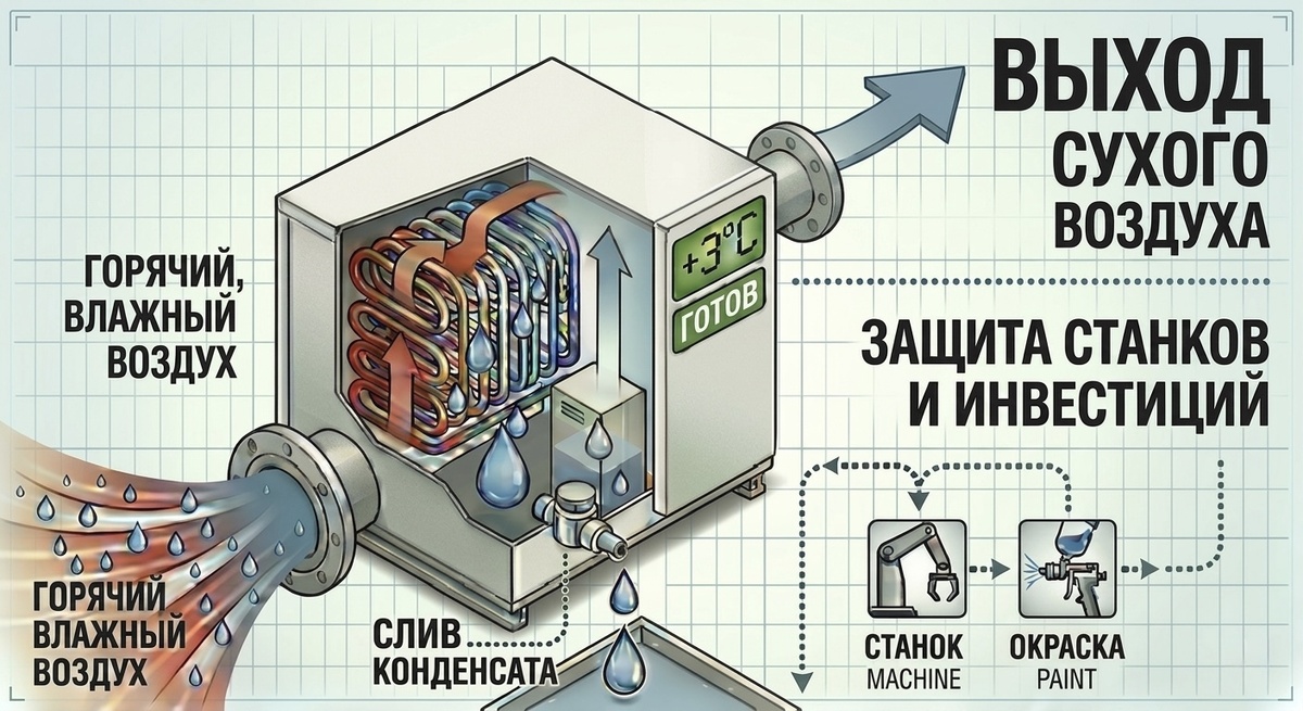 рефрижераторный осушитель