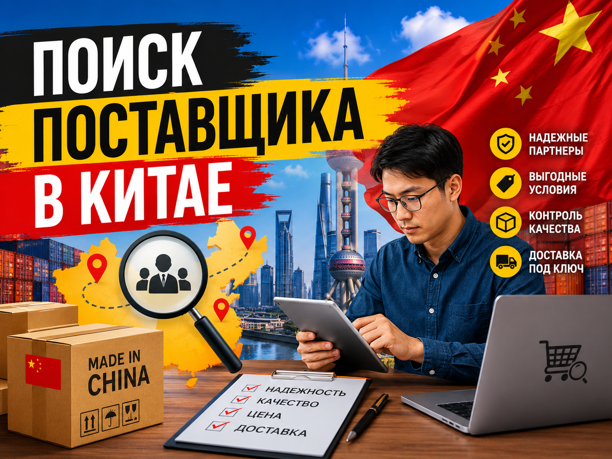 Поиск поставщика в Китае