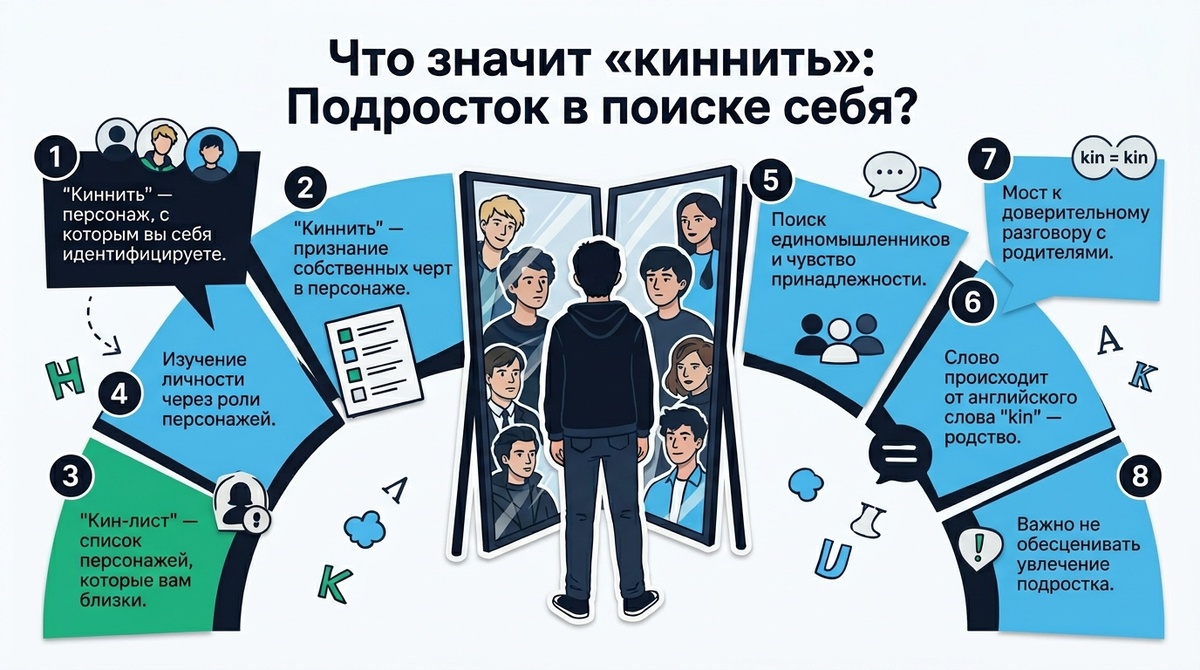 Что значит «киннить»: подросток ищет себя  📷
