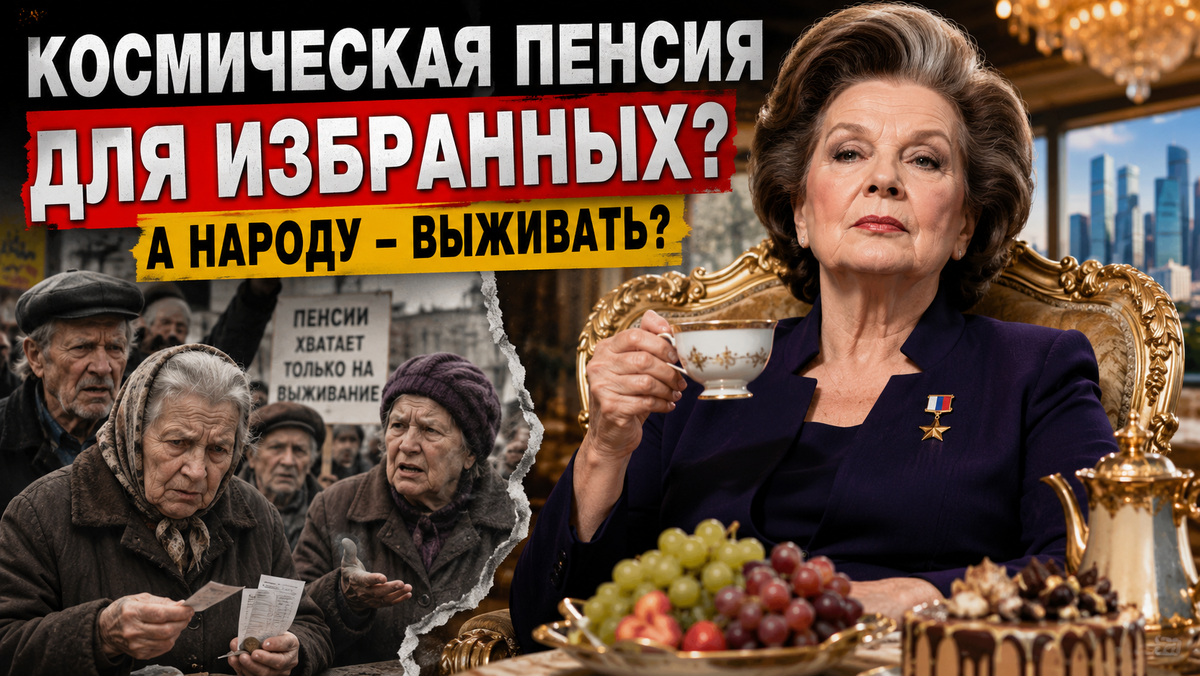 Когда депутат говорит «работайте дольше»: Терешкова, пенсии и гнев общества