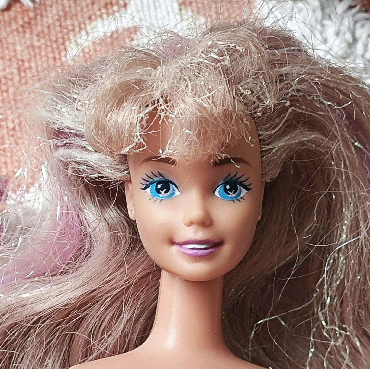 Барби фиолетовая русалка Magical hair mermaid 1993