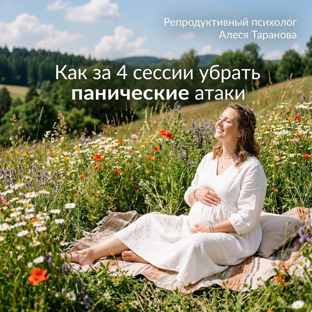 Как быстро избавиться от паники при беременности за 4 сессии