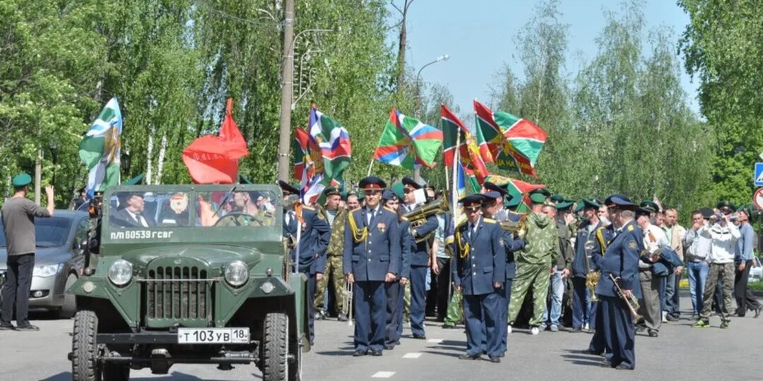Движение перекроют в центре Ижевска 28 мая в честь Дня пограничника