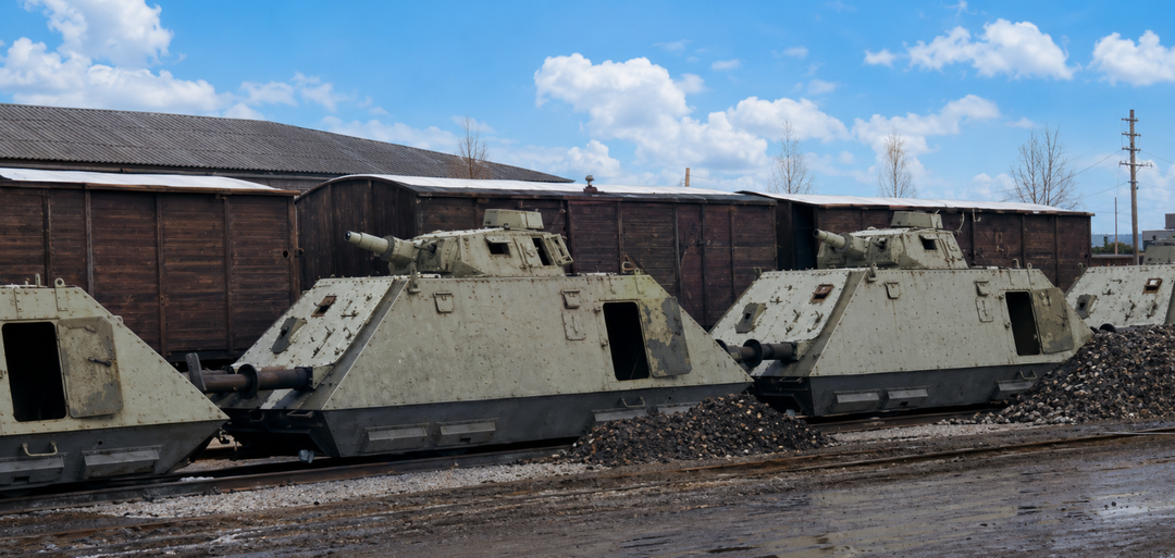 Artilleriewagen s.Sp.: рельсовый танк против партизан