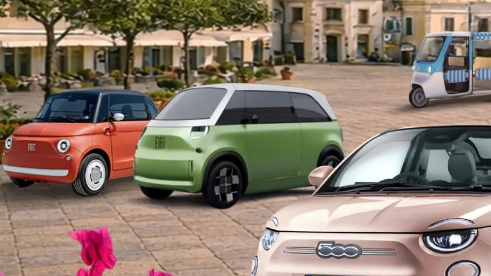 Fiat Quattrolino (зеленого цвета) рядом с Topolino .📷Фото: Fiat