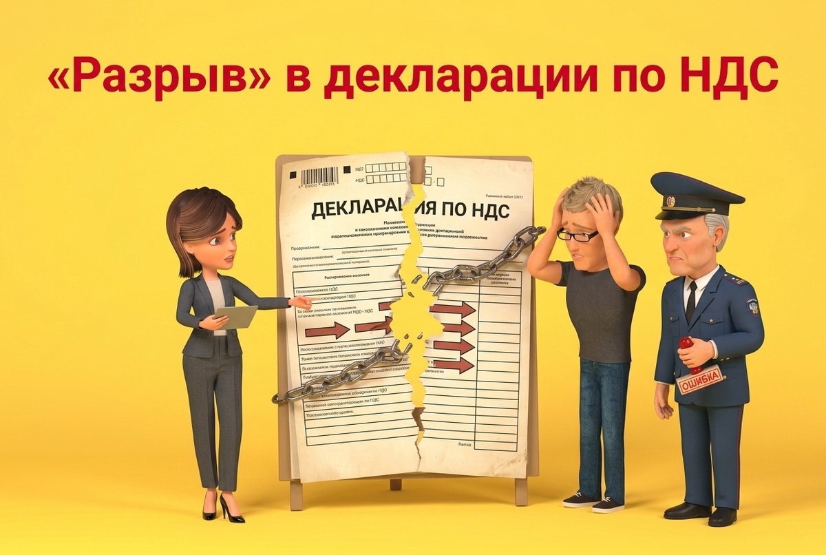 Чем опасен разрыв в декларации НДС