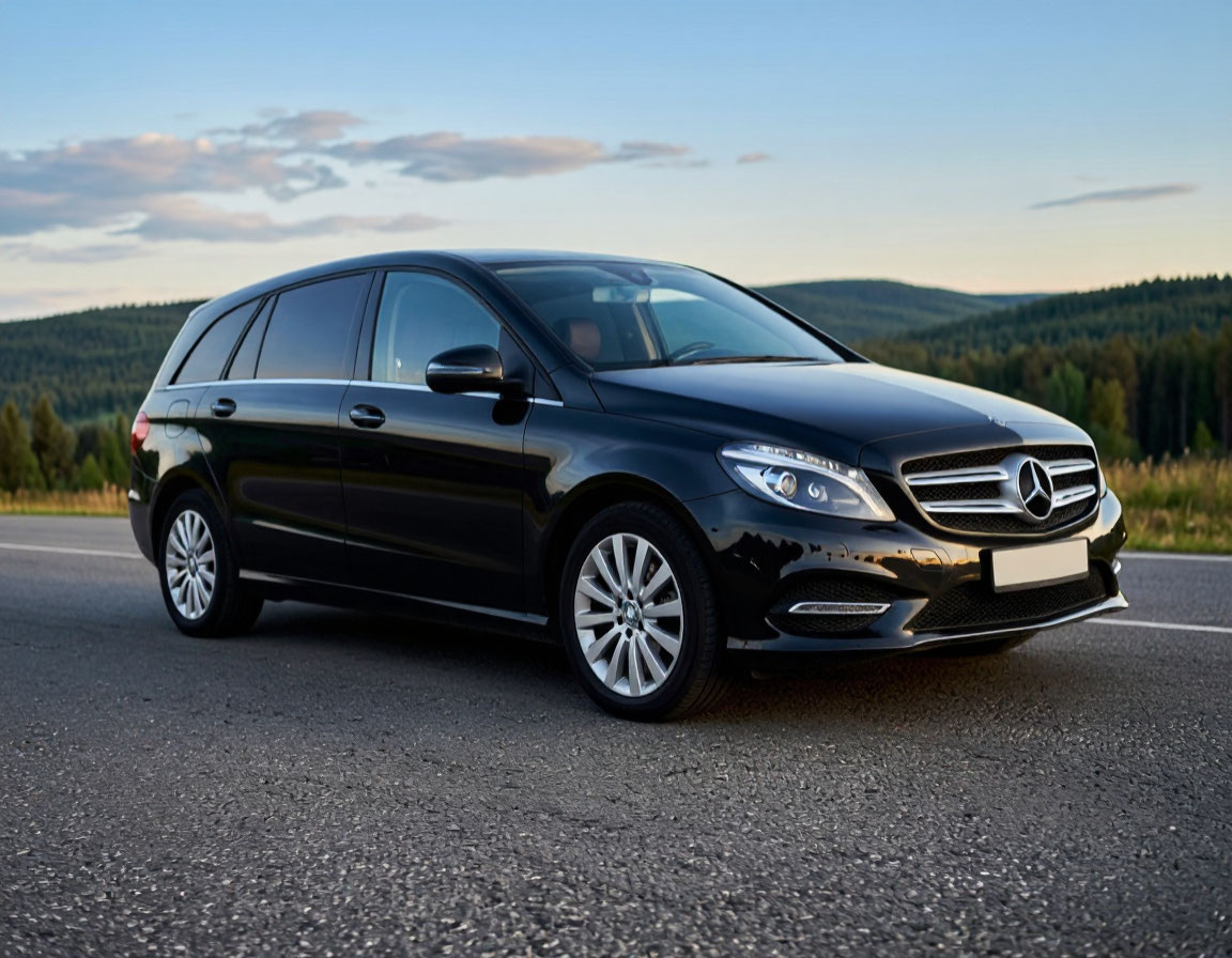 Mercedes-Benz R-class с пневмоподвеской AIRMATIC