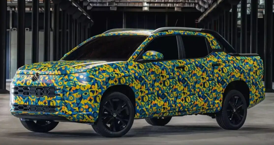    Официальное изображение Volkswagen Tukan в камуфляже. © Volkswagen