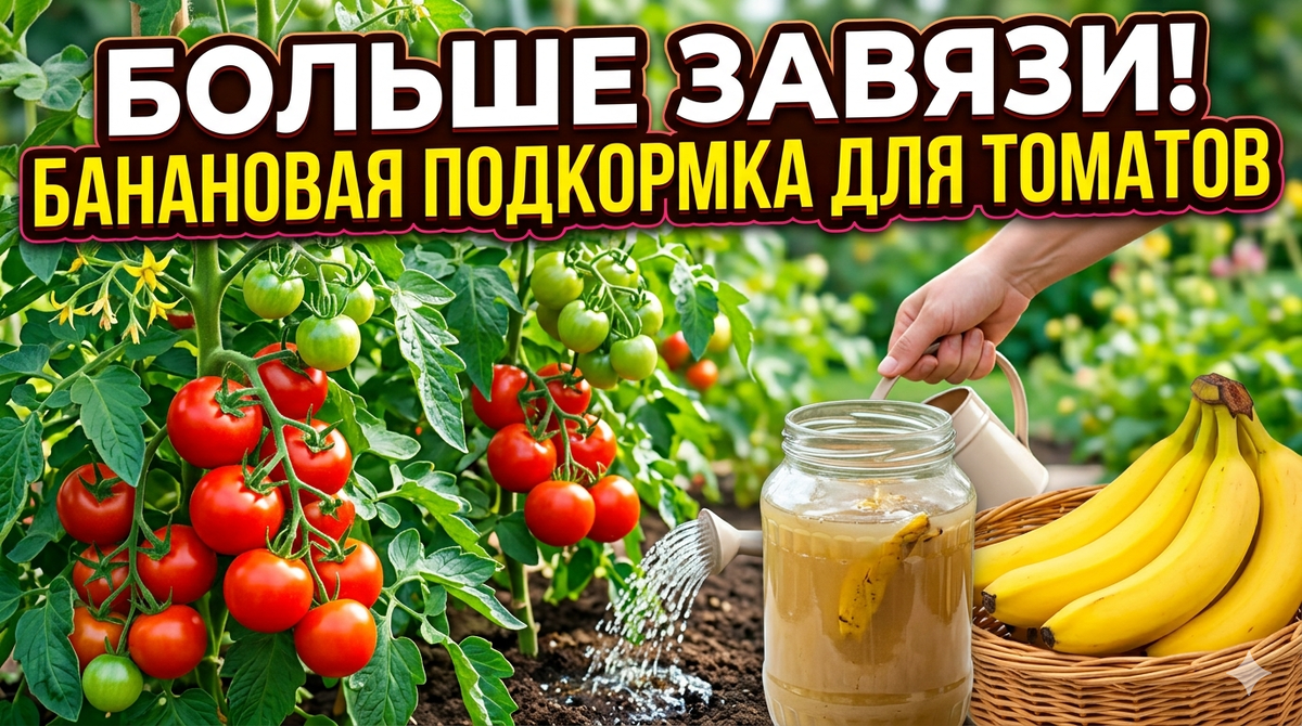 Банановая подкормка