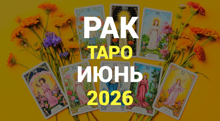 ⭐РАК ТАРО прогноз на ИЮЛЬ 2026