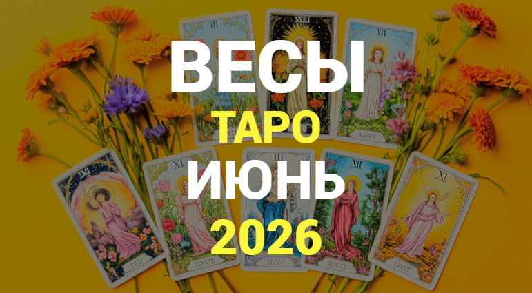 ⭐ВЕСЫ ТАРО прогноз на ИЮНЬ 2026