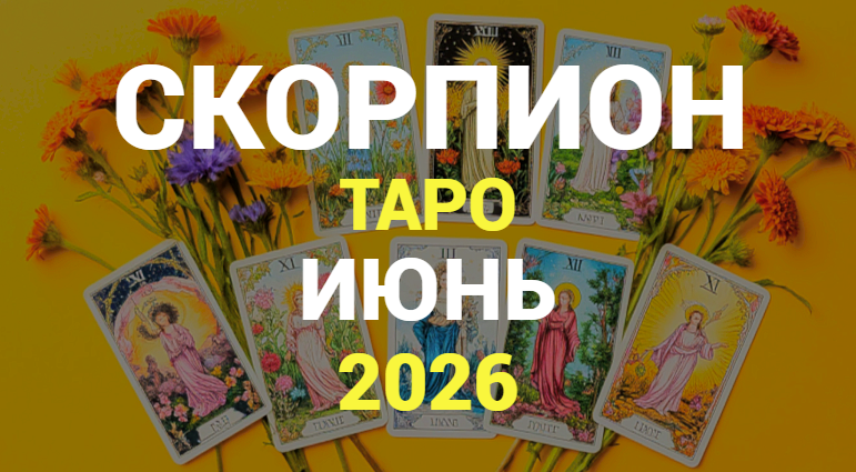 ⭐СКОРПИОН ТАРО прогноз на ИЮНЬ 2026