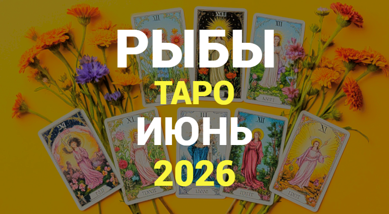 ⭐РЫБЫ ТАРО прогноз на ИЮНЬ 2026