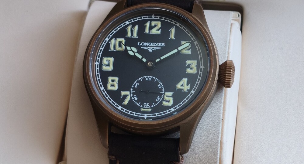 Пилотная бронза Longines (марьяж)