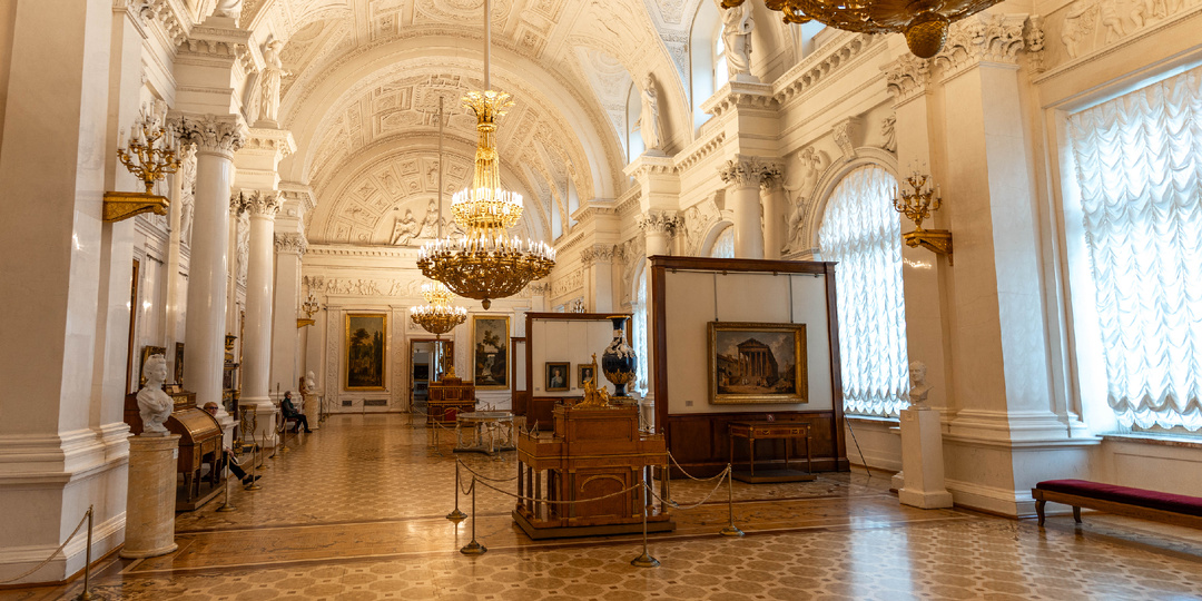 По залам Эрмитажа. Белый зал №289