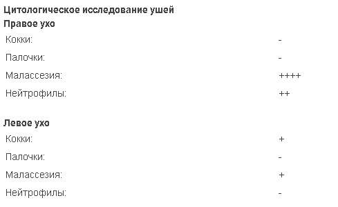 Анализы апрель