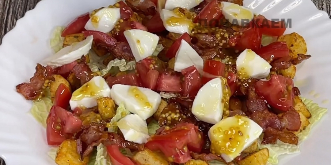 Подруга повар из дорогого ресторана рассказала, какой самый вкусный салат у них в меню. И готовится он проще простого!