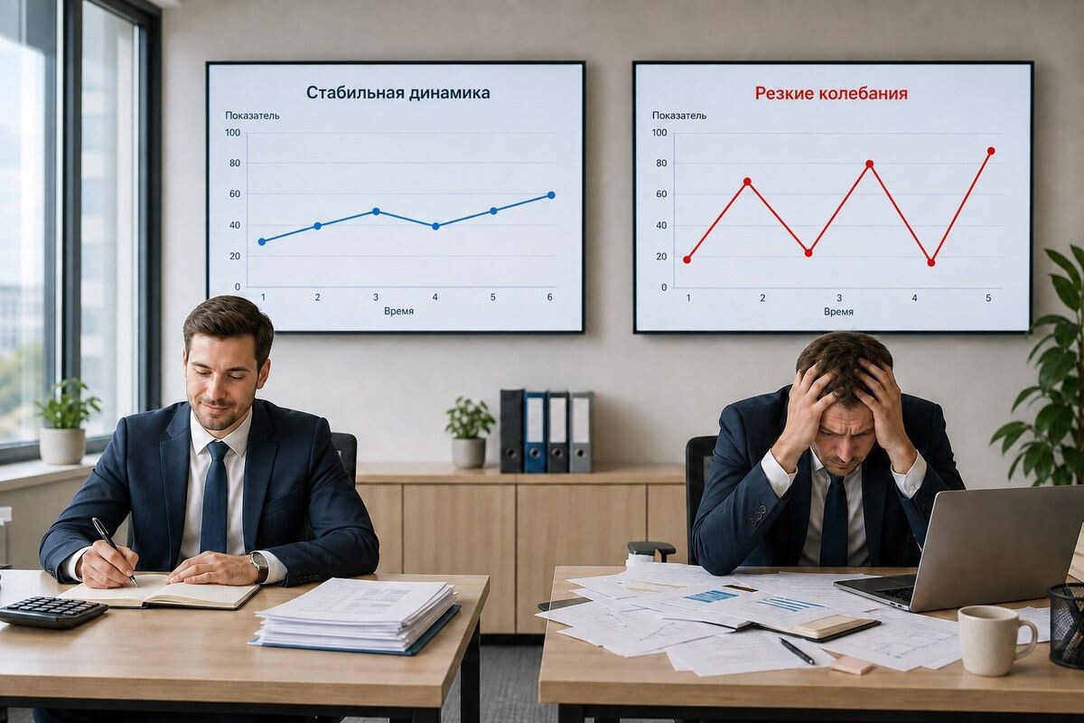 Прогнозируемые данные всегда проще в работе, чем хаотичные. Источник: нейросеть📷
