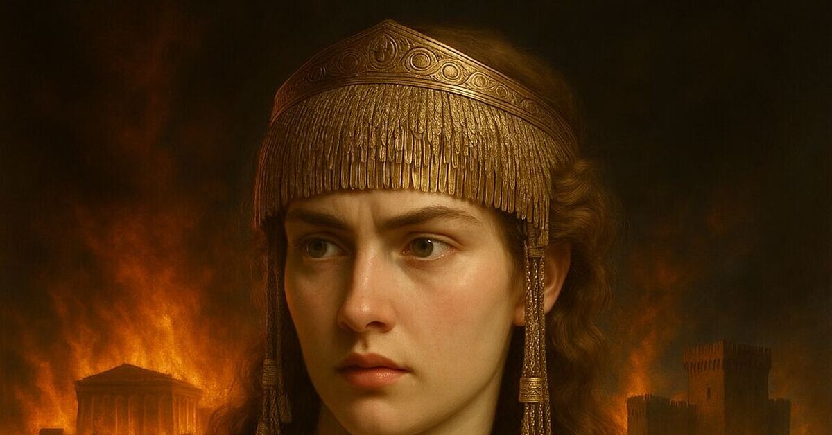 Елена в представлении нейросети. 