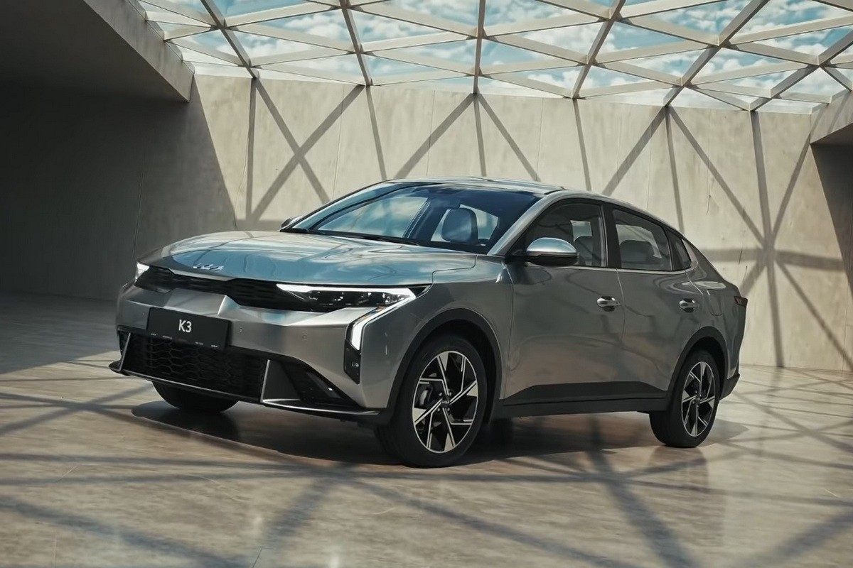 Дизайн передней части узбекского Kia K3