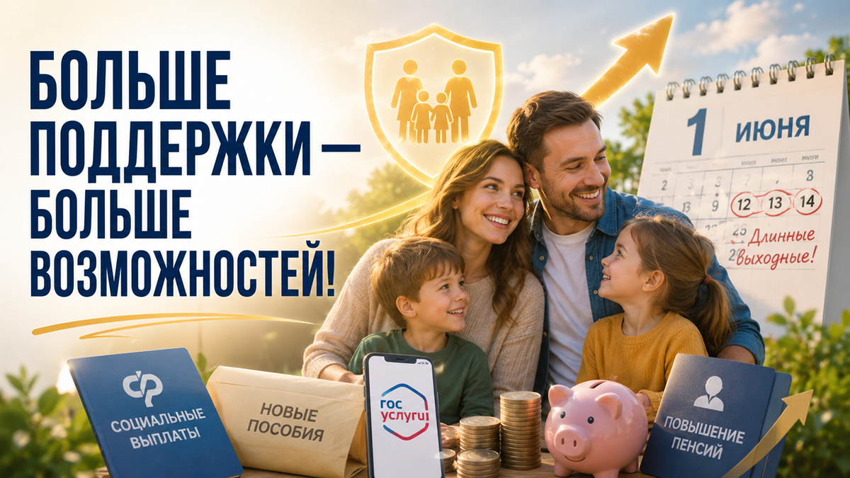 С 1 июня россиянам начнут возвращать деньги: кого ждут новые выплаты и пособия