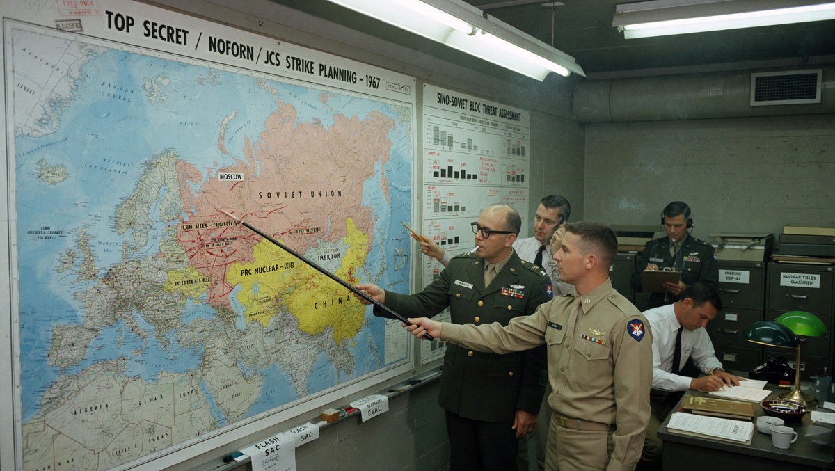 США составили план ядерного удара по СССР. 108 миллионов советских граждан, 104 миллиона китайцев, 2,6 миллиона поляков