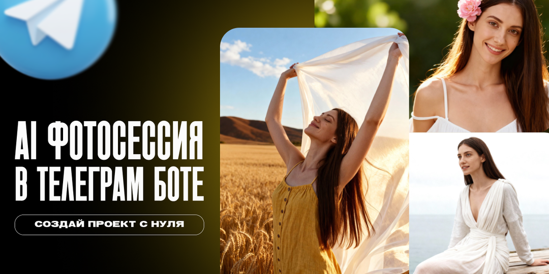 ИИ-фотосессия в чат-боте: одна фотография - и готовый образ
