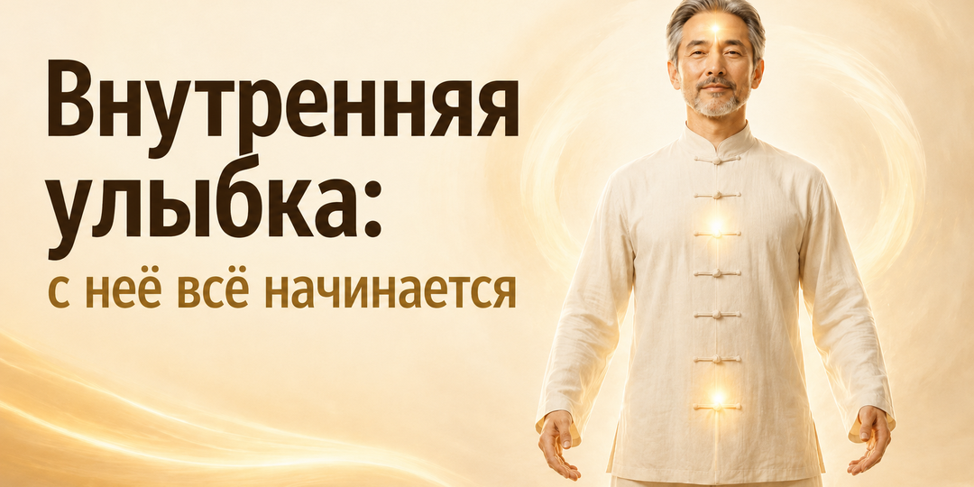 Внутренняя улыбка в Цигун: что это такое и почему с неё начинается любой комплекс