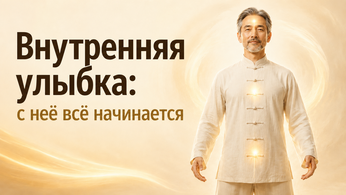 Внутренняя улыбка в Цигун