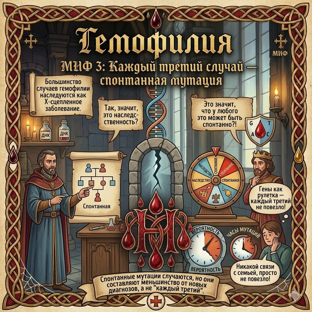 Гемофилия. Миф 3. Обложка