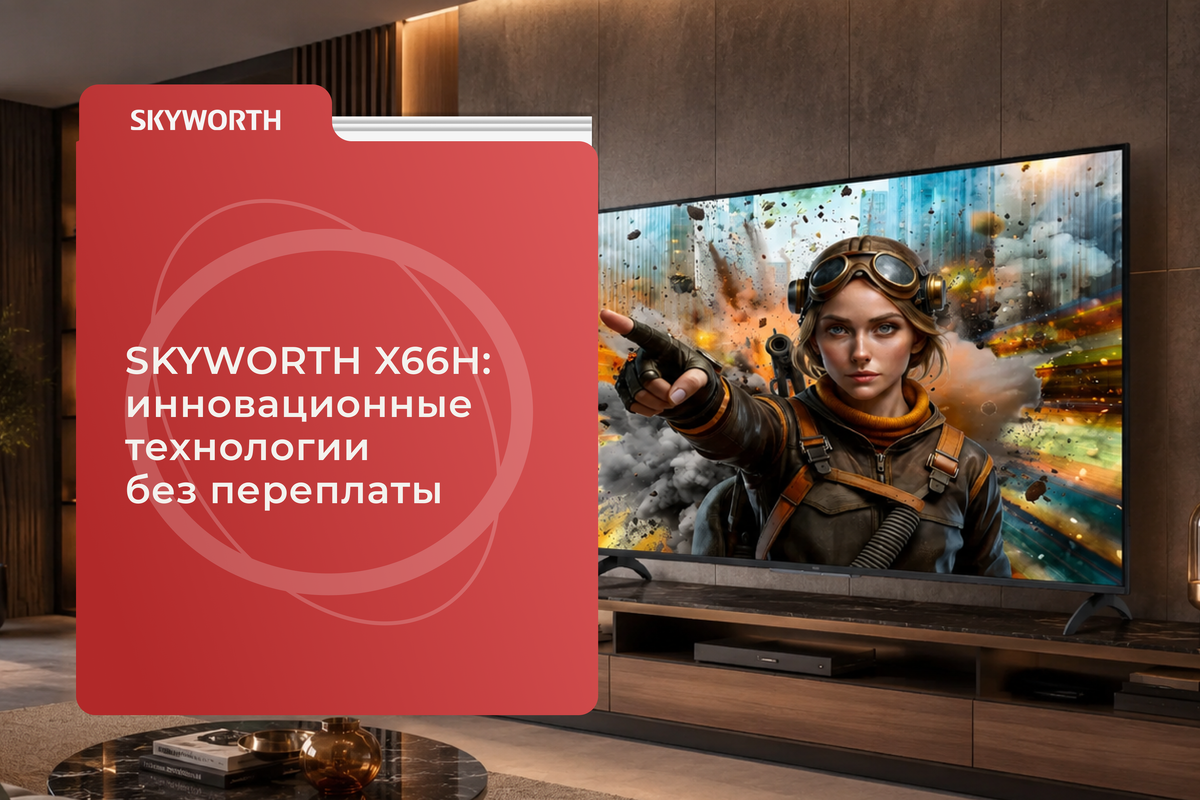 SKYWORTH X66H: инновационные технологии без переплаты
