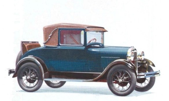 В период с 1928 по 1931 год Ford Model A выпускался в множестве вариантов кузова. Два из них часто путают — это спортивное купе и кабриолет.