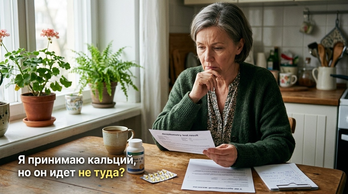  два года послушно пьёт кальций с витамином D3. 