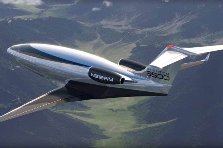 Всё ближе первый полёт революционного пулевидного бизнес-джета Otto Aerospace Phantom 3500. Почему его называют «Святым Граалем» авиации
