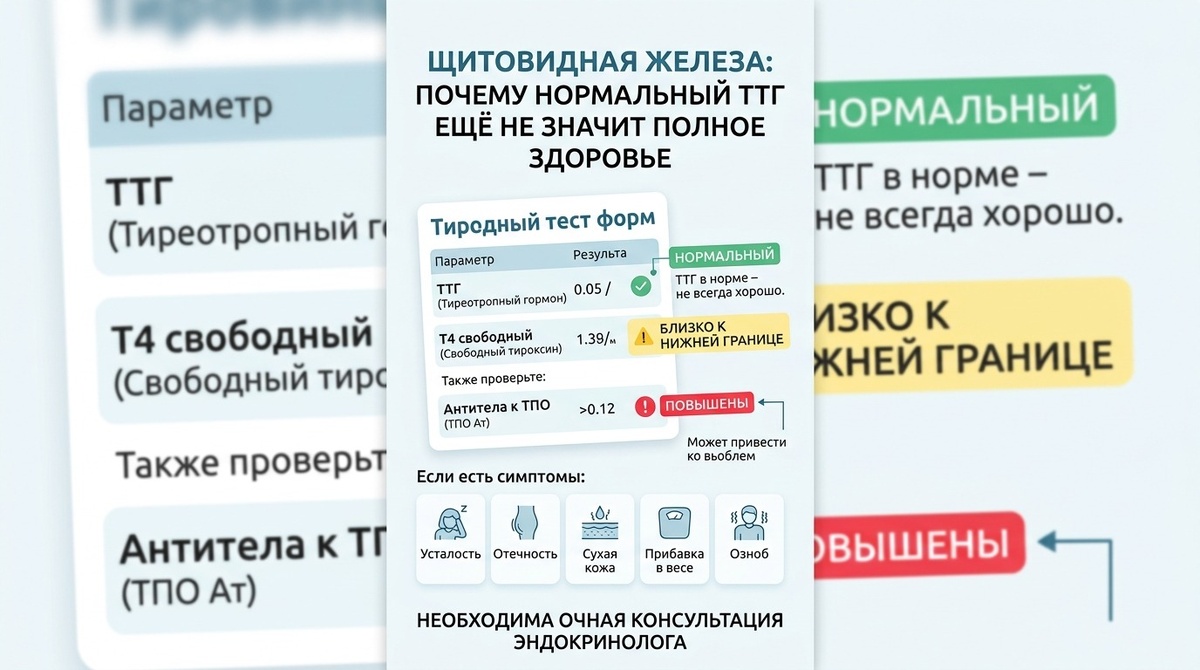 саботирует (антитела АТ-ТПО атакуют железу), вопрос времени, когда оркестр окончательно собьётся.