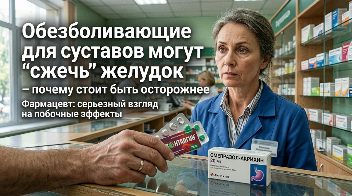 приходит за обезболивающим от колена или поясницы, берёт привычную пачку, уходит. А через полгода возвращается уже совсем за другим