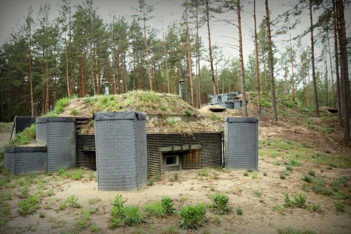 ДЗОТ на границе с Белоруссией. Фото © Оперативне командування «Захід» Сухопутних військ ЗС України