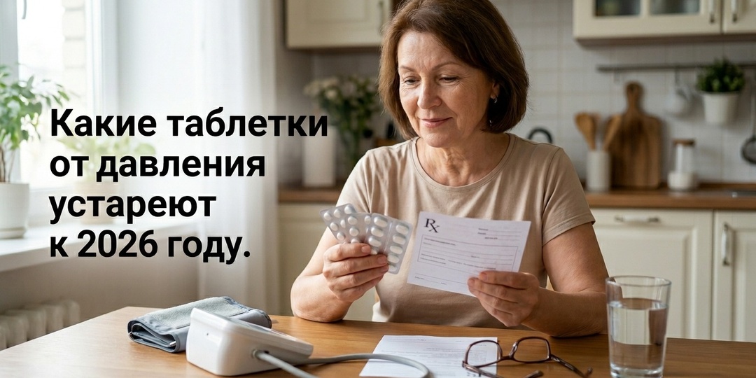 Какие таблетки от давления в 2026 году уже не назначают: 8 препаратов, которые ушли из первой линии