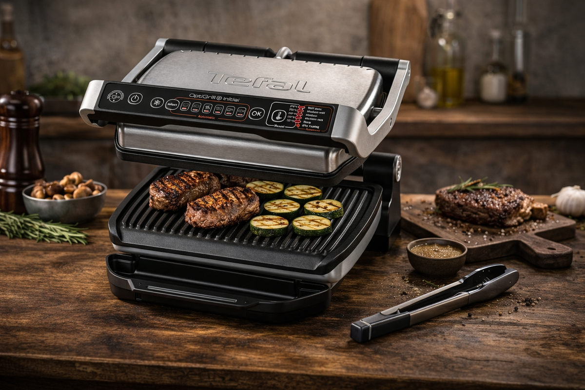 Отзывы Гриль электрический Tefal OptiGrill GC706D34