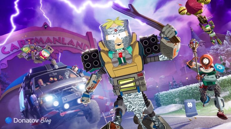    Коллаборация с South Park в Fortnite