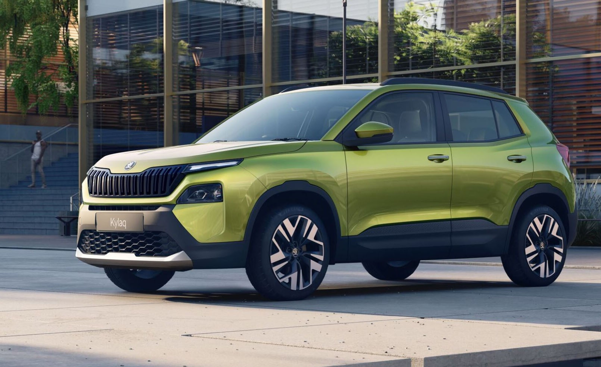 Новый бюджетный кроссовер Skoda Kylaq