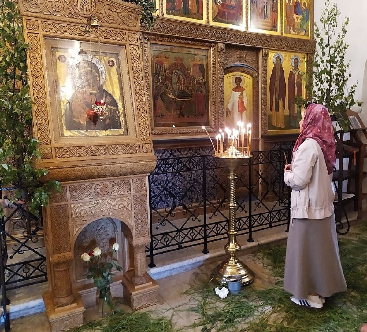 В любой церковный праздник все христиане собираются на богослужение, отметил священник.  Фото: Фото: ФедералПресс / Татьяна Буторина