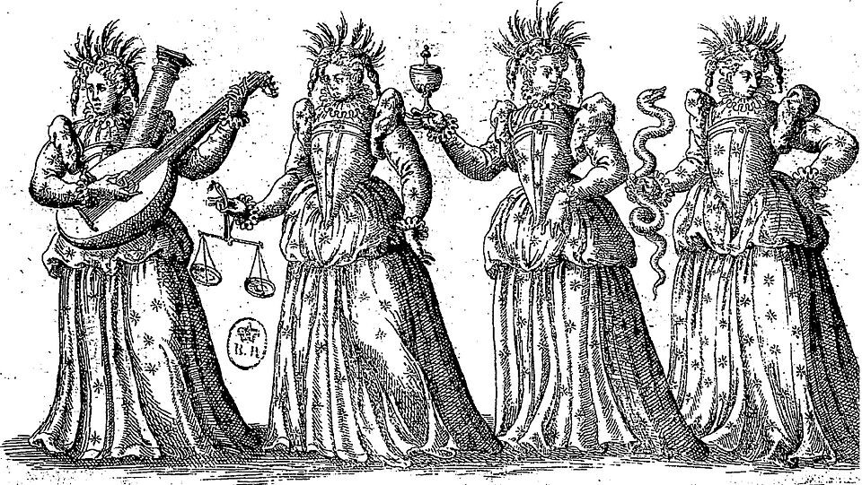 Иллюстрация к «Комическому балету королевы». 1582 Г