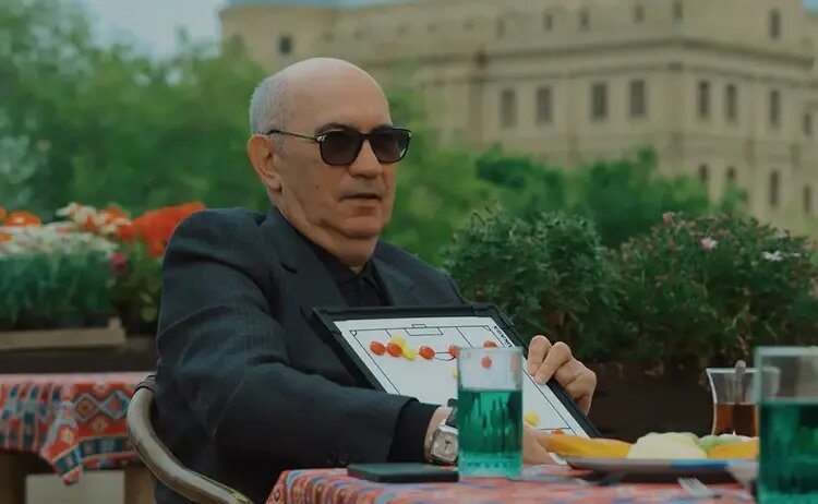    Курбан Бердыев / скриншот видео Cappuccino& Catenaccio